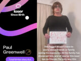 Lose since birth Paul Greenwell
